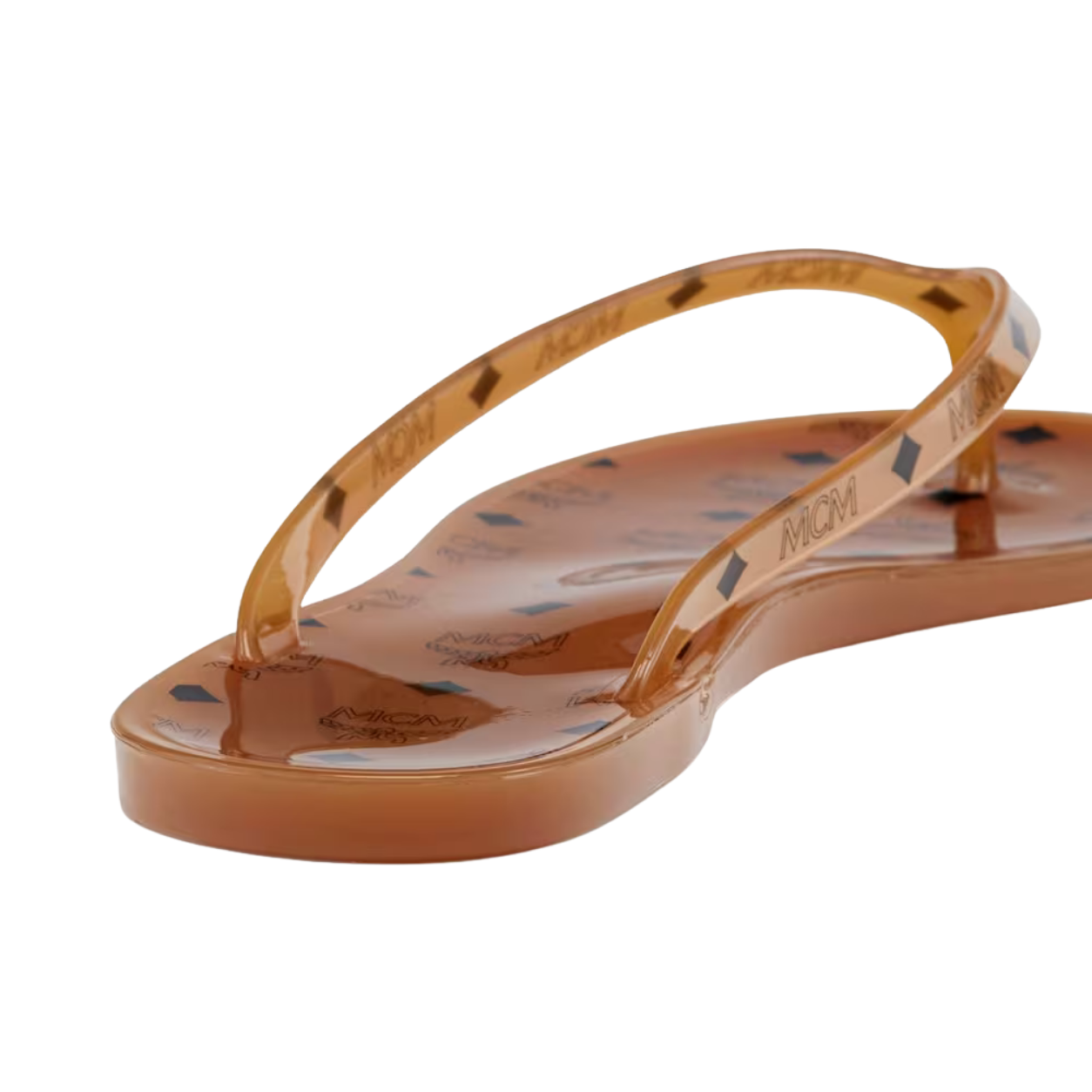 Monogram Jelly Thong Sandals