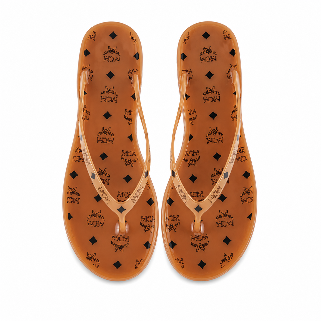Monogram Jelly Thong Sandals